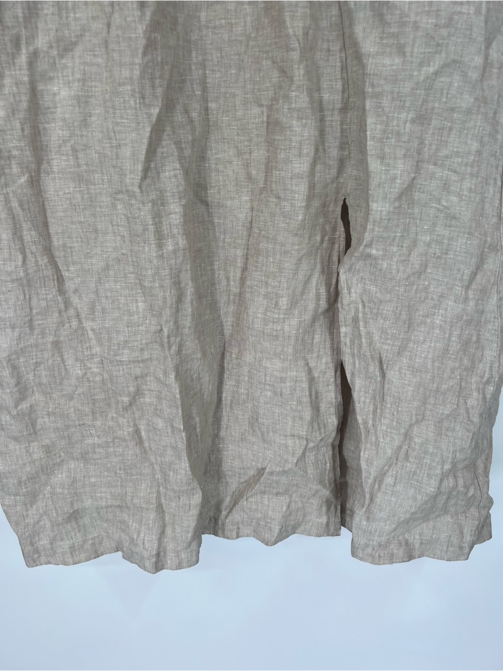 Quince 100% European Linen Maxi Skirt in Flax - Picture 4 of 9